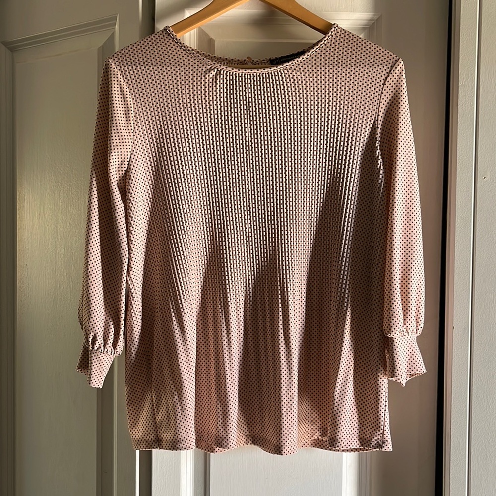 Adrianna Papell Pink Blouse